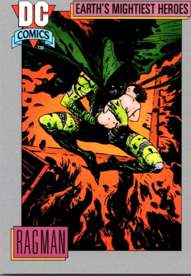 1992 Impel DC Comics Cosmic #72 Ragman V72495 Image 1