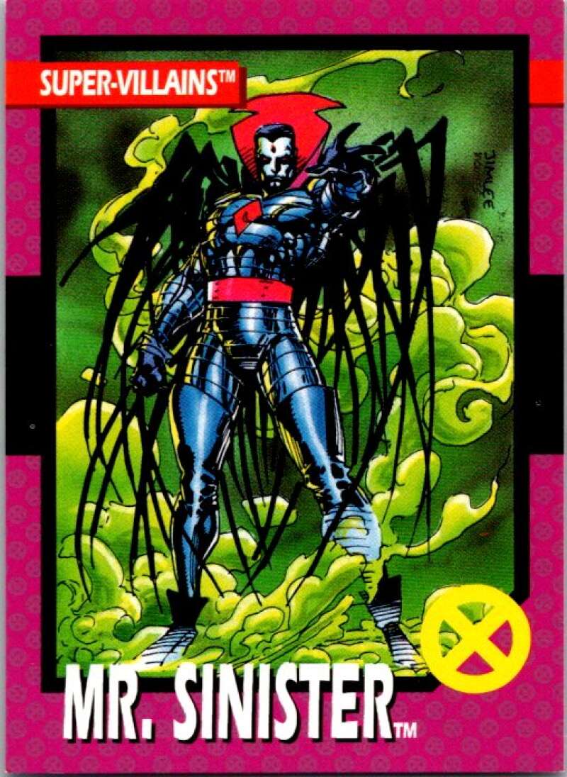 1992 Impel X-Men #42 Mr. Sinister V72541 Image 1