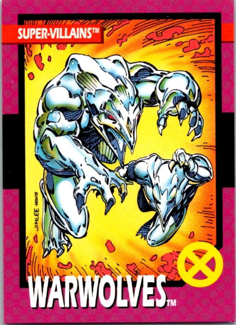 1992 Impel X-Men #59 Warwolves V72552 Image 1