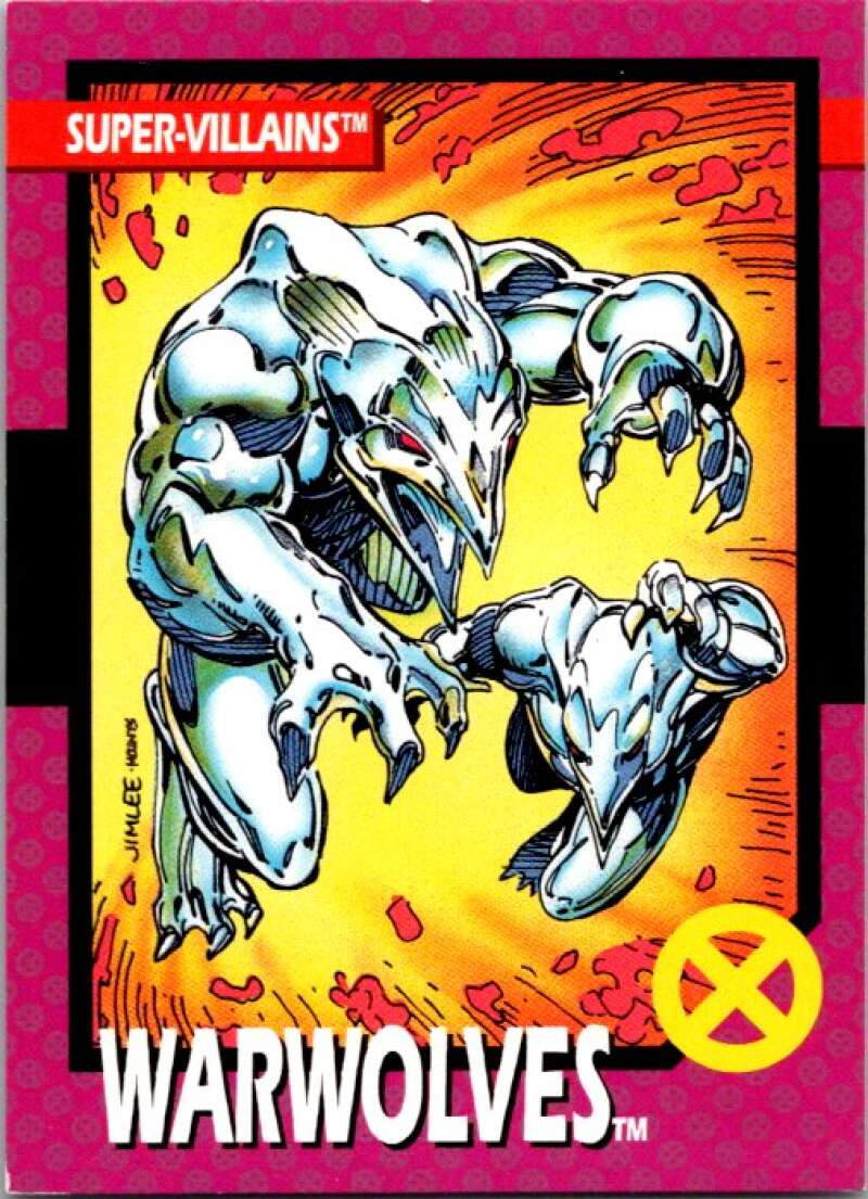 1992 Impel X-Men #59 Warwolves V72553 Image 1