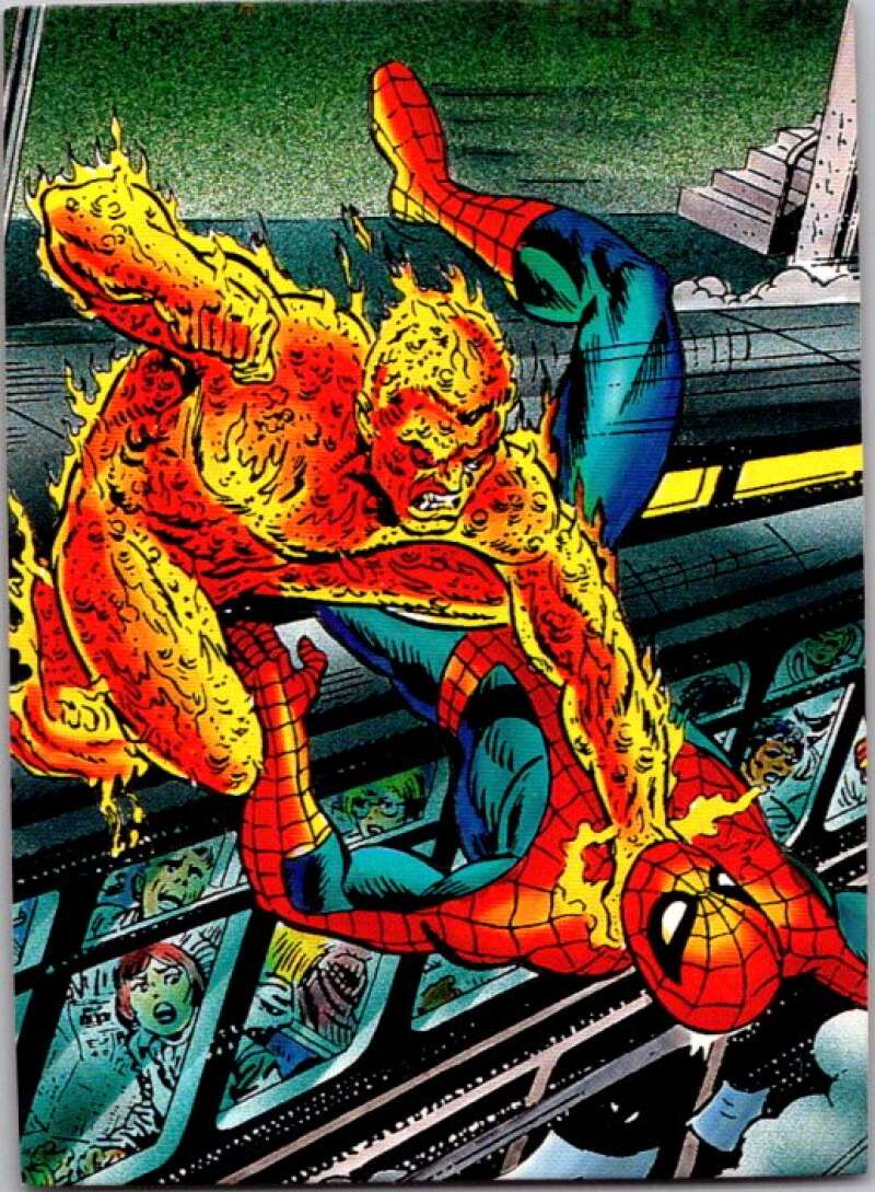 1992 Spider-Man 30th Anniversary #44 Molten Man V72695 Image 1