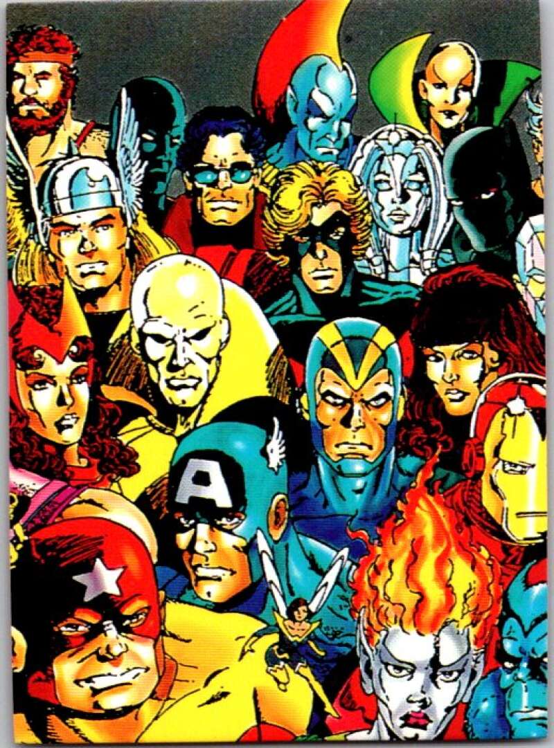 1992 Spider-Man 30th Anniversary #71 The Avengers V72721 Image 1
