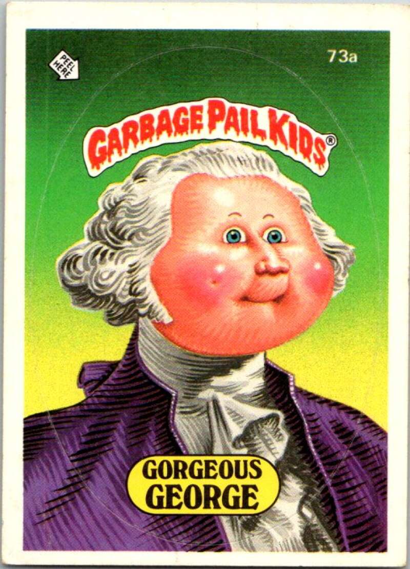 1985 Topps Garbage Pail Kids Series 2 #73b Dollar Bill V72743 Image 1