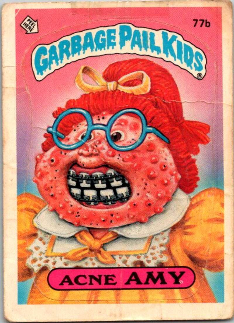 1985 Topps Garbage Pail Kids Series 2 #80b Art Gallery V72745 Image 1