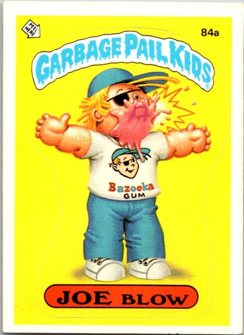 1986 Topps Garbage Pail Kids Series 3 #84b Rod Wad V72749 Image 1
