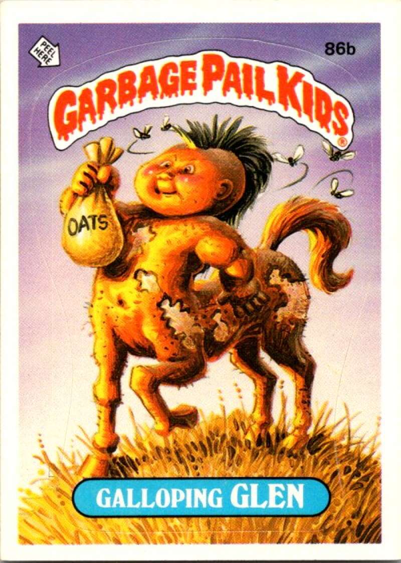 1986 Topps Garbage Pail Kids Series 3 #87a Hot Head Harvey V72763 Image 1