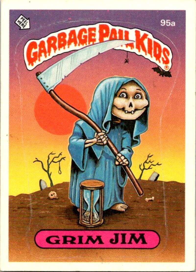 1986 Topps Garbage Pail Kids Series 3 #95b Beth Death V72799 Image 1