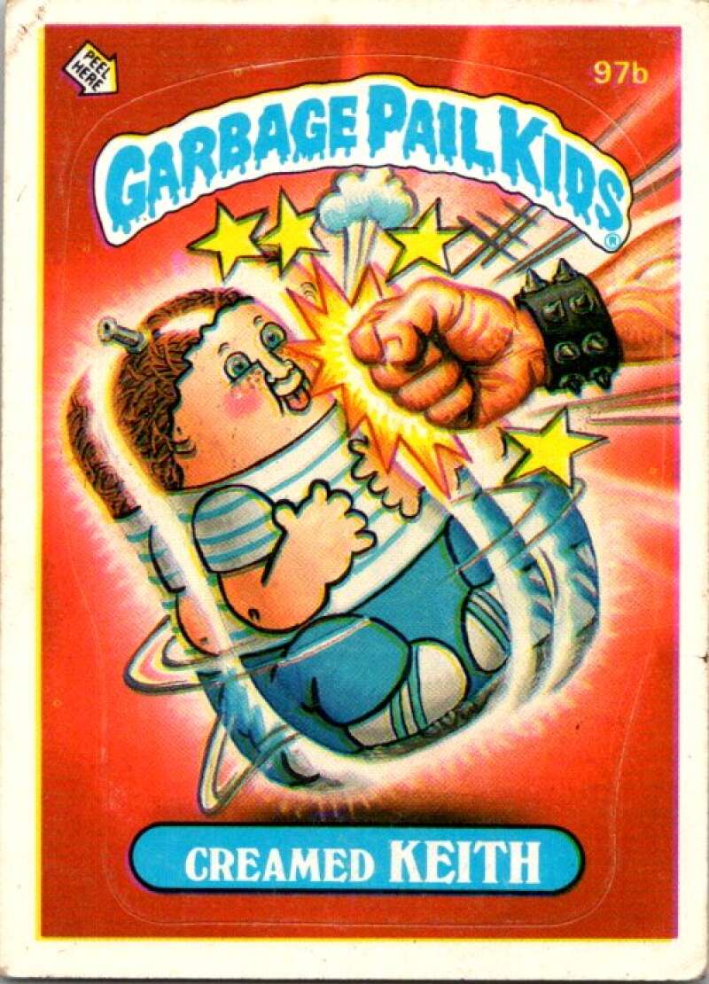 1986 Topps Garbage Pail Kids Series 3 #98a Charlotte Web V72806 Image 1