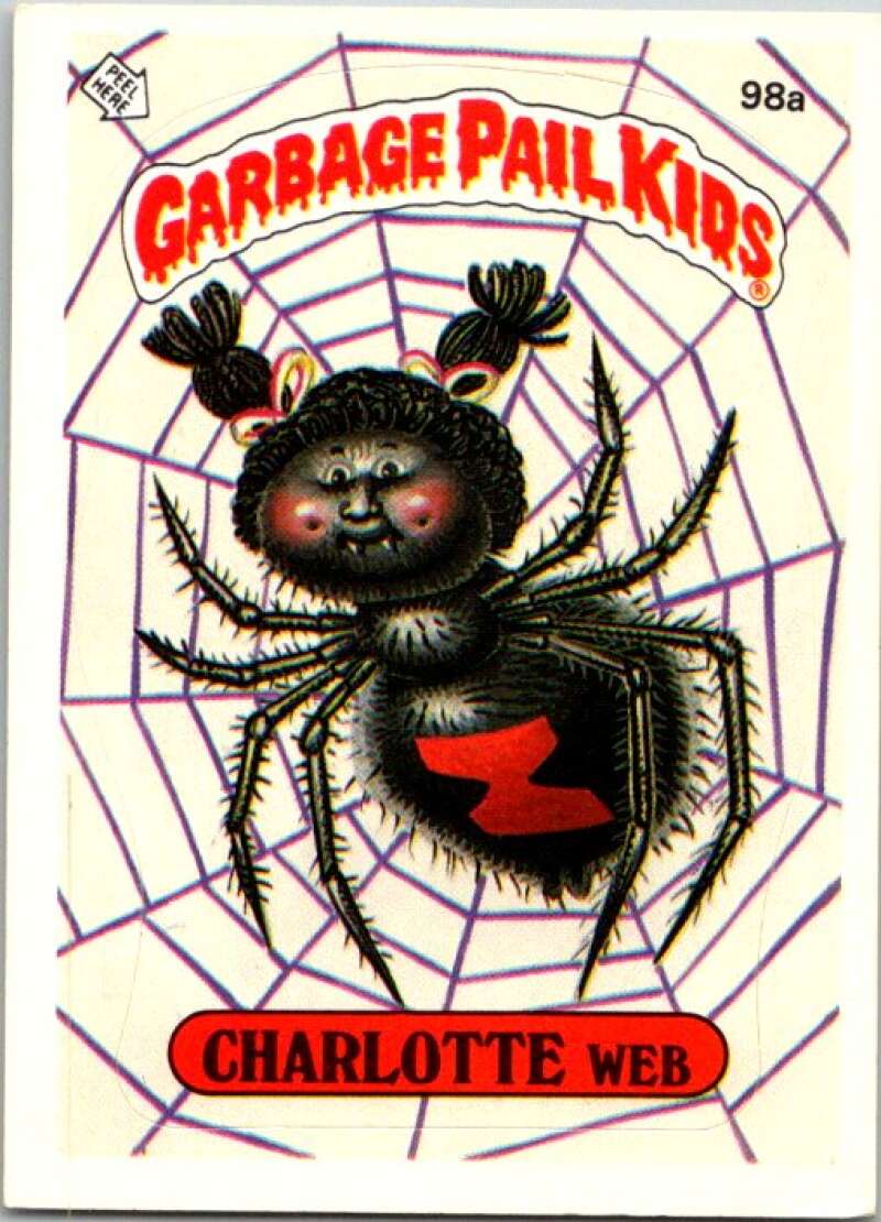 1986 Topps Garbage Pail Kids Series 3 #98b Didi T. V72807 Image 1
