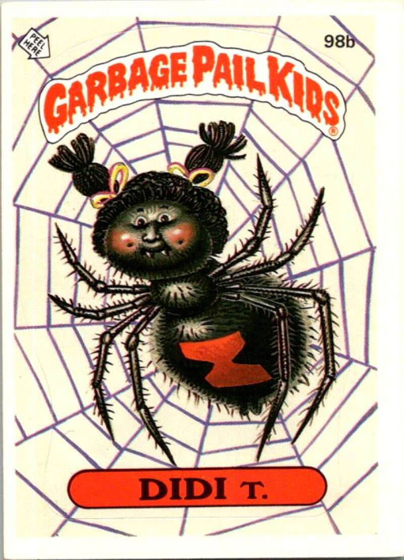 1986 Topps Garbage Pail Kids Series 3 #99b Picky Mickey V72811 Image 1