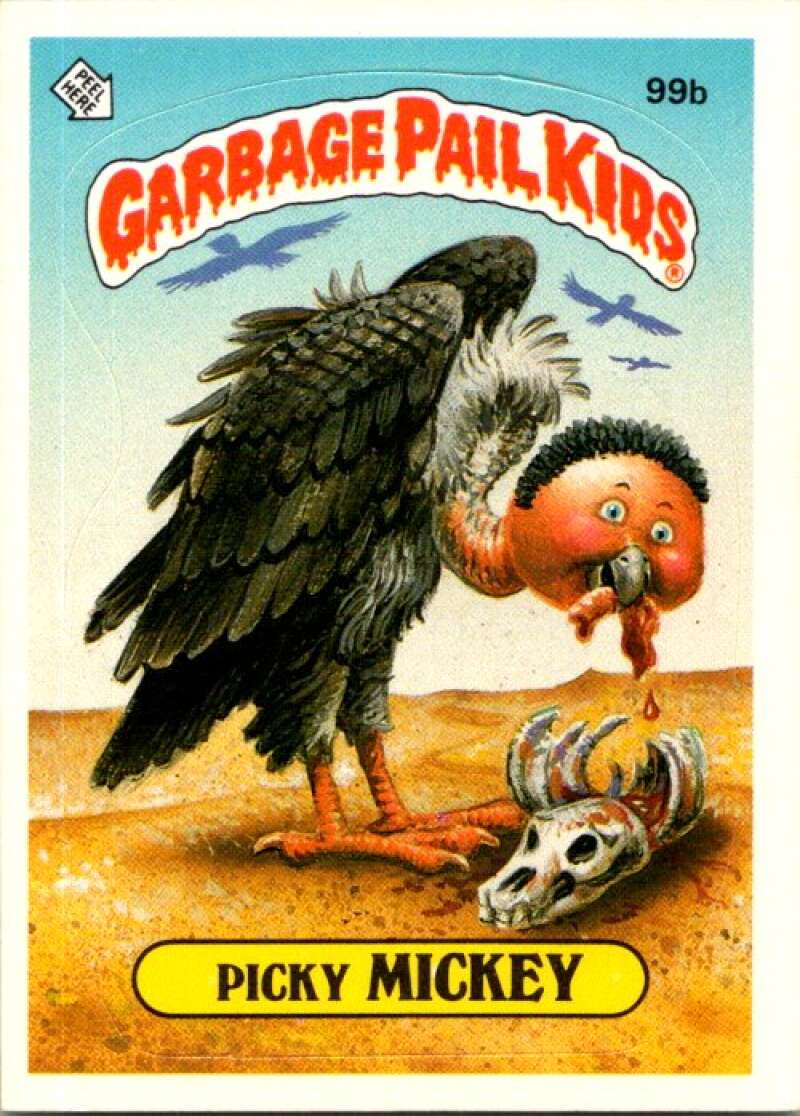 1986 Topps Garbage Pail Kids Series 3 #100a Ali Gator V72813 Image 1