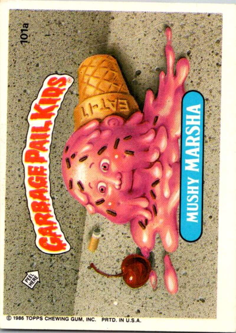 1986 Topps Garbage Pail Kids Series 3 #101b Basking Robin V72818 Image 1