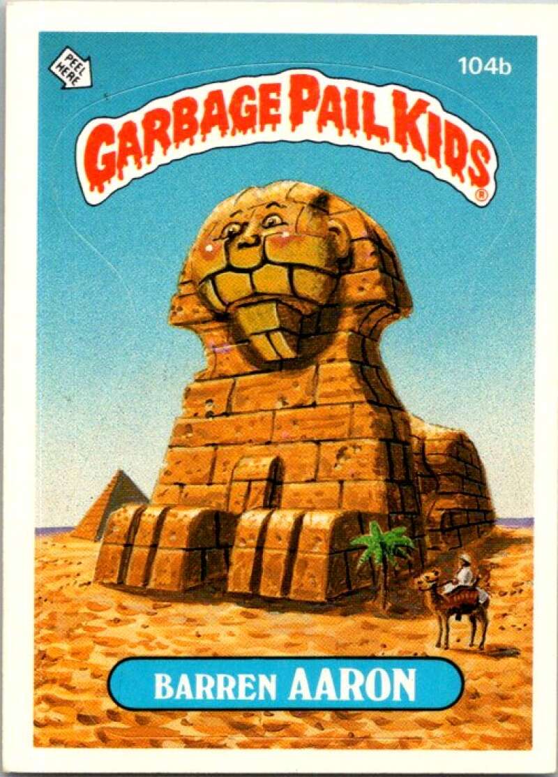 1986 Topps Garbage Pail Kids Series 3 #105a Juicy Jessica V72827 Image 1