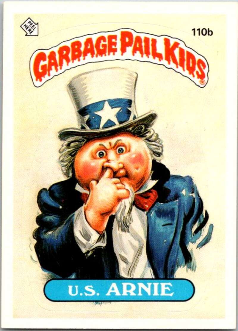 1986 Topps Garbage Pail Kids Series 3 #111a Target Margaret V72853 Image 1
