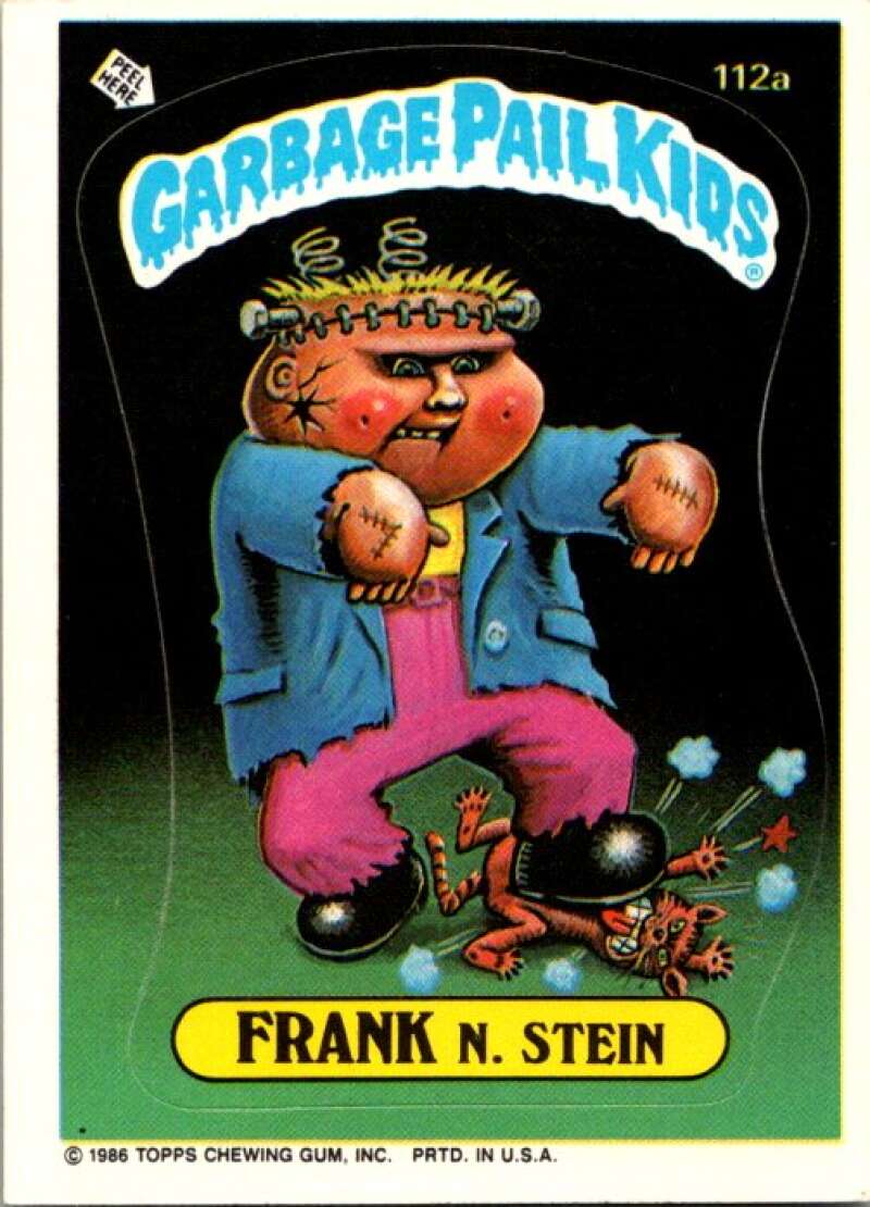 1986 Topps Garbage Pail Kids Series 3 #113a Alice Island V72857 Image 1