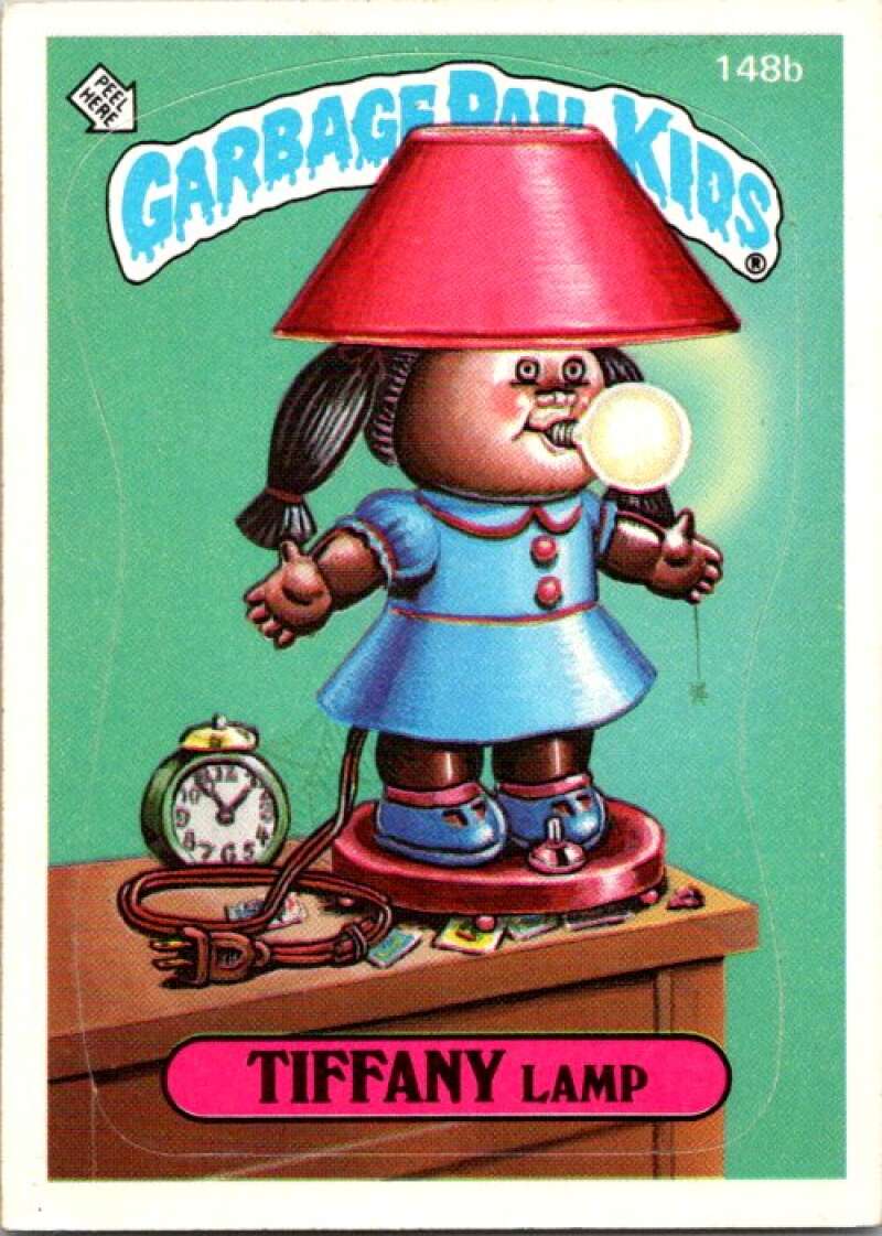1986 Topps Garbage Pail Kids Series 4 #148B Tiffany Lamp V72912 Image 1