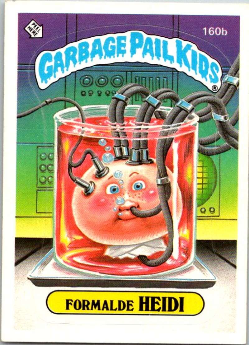 1986 Topps Garbage Pail Kids Series 4 #160B Formalde Heidi V72923 Image 1