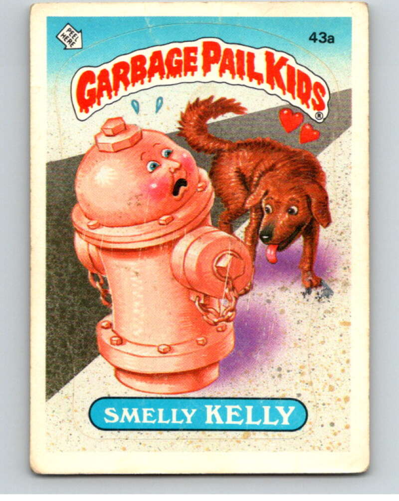 1985 Topps Garbage Pail Kids Series 2 #43a Smelly Kelly V72944 Image 1