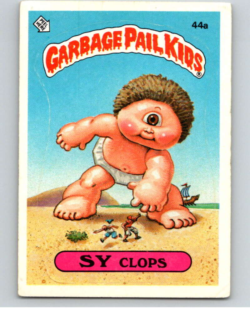 1985 Topps Garbage Pail Kids Series 2 #44a Sy Clops V72945 Image 1