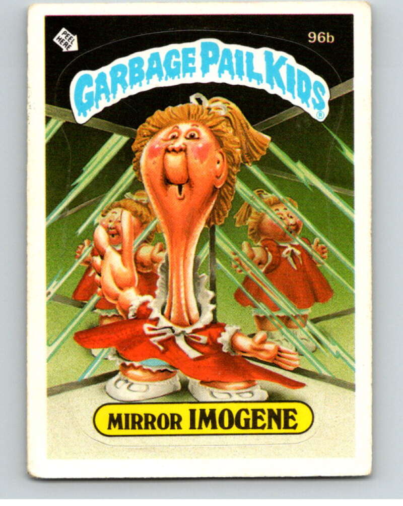 1986 Topps Garbage Pail Kids Series 3 #96b Mirror Imogene V72990 Image 1