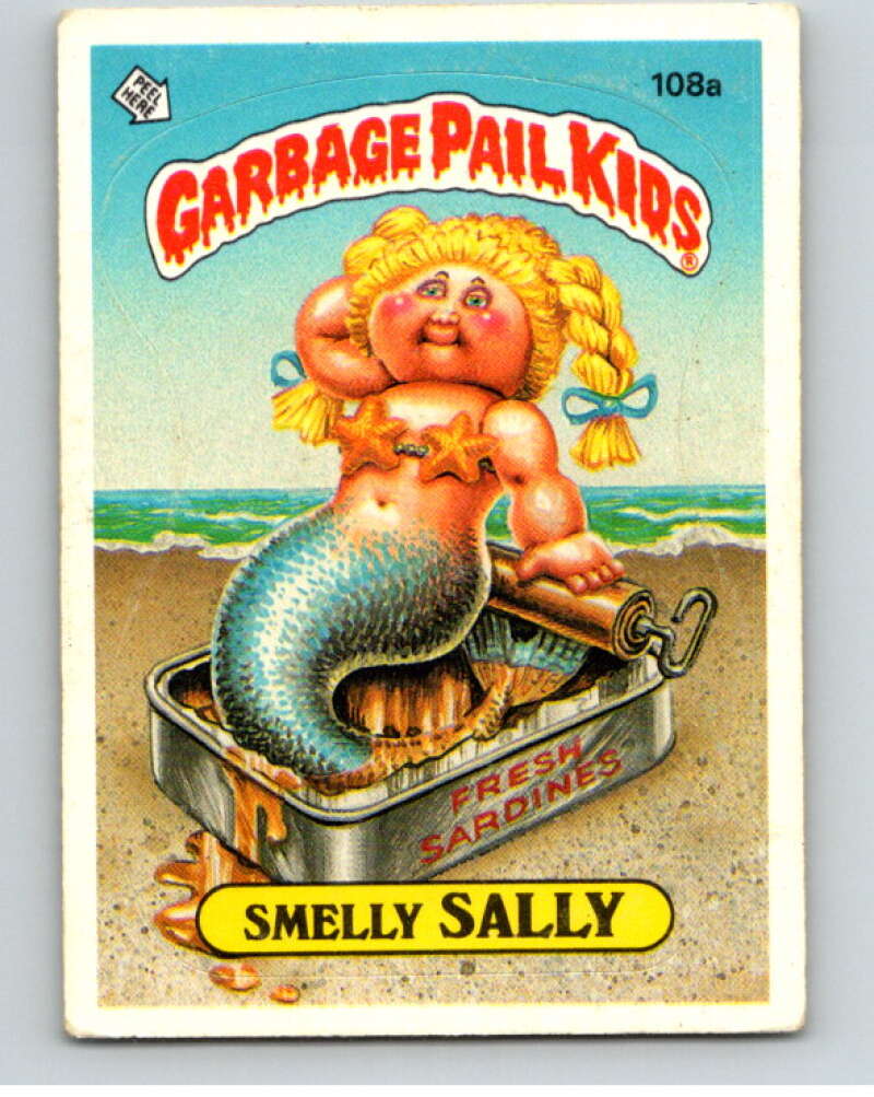 1986 Topps Garbage Pail Kids Series 3 #108a Smelly Sally V73015 Image 1