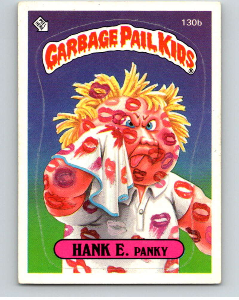 1986 Topps Garbage Pail Kids Series 4 #130B Hank E. Panky V73073 Image 1