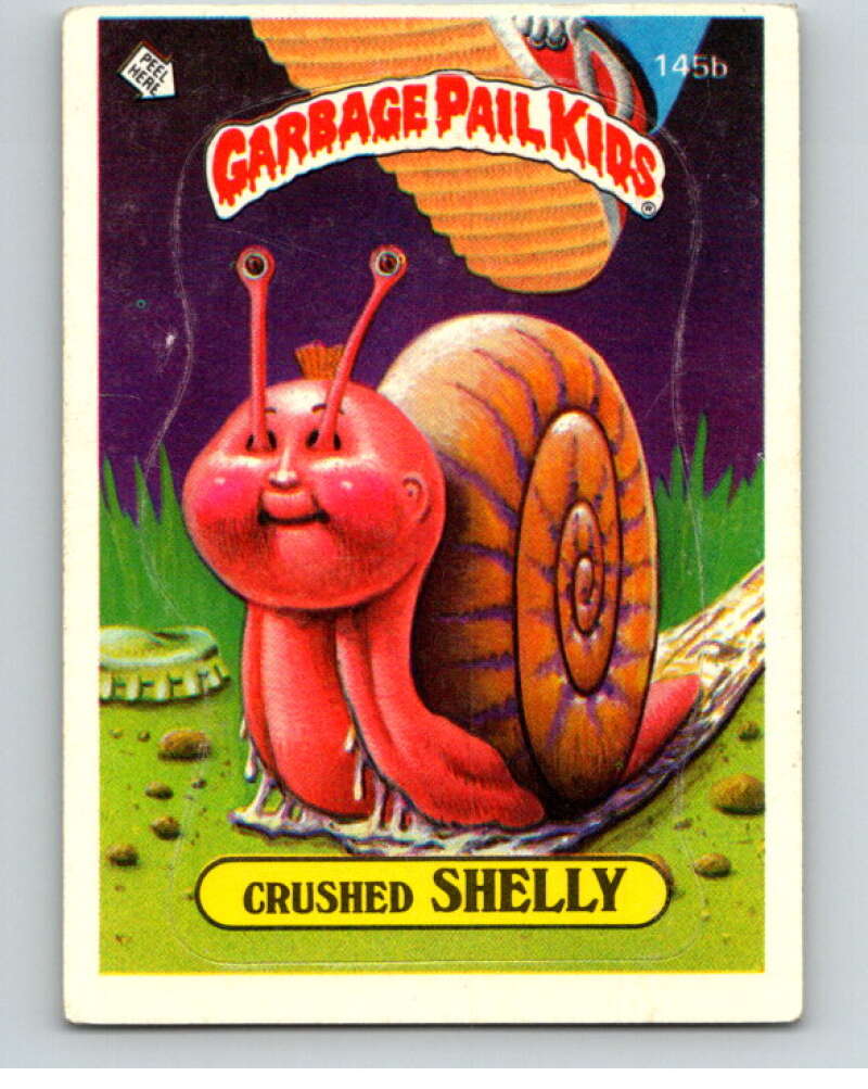 1986 Topps Garbage Pail Kids Series 4 #145B Crushed Shelly V73113 Image 1