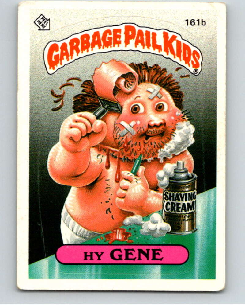 1986 Topps Garbage Pail Kids Series 4 #161B Hy Gene V73139 Image 1