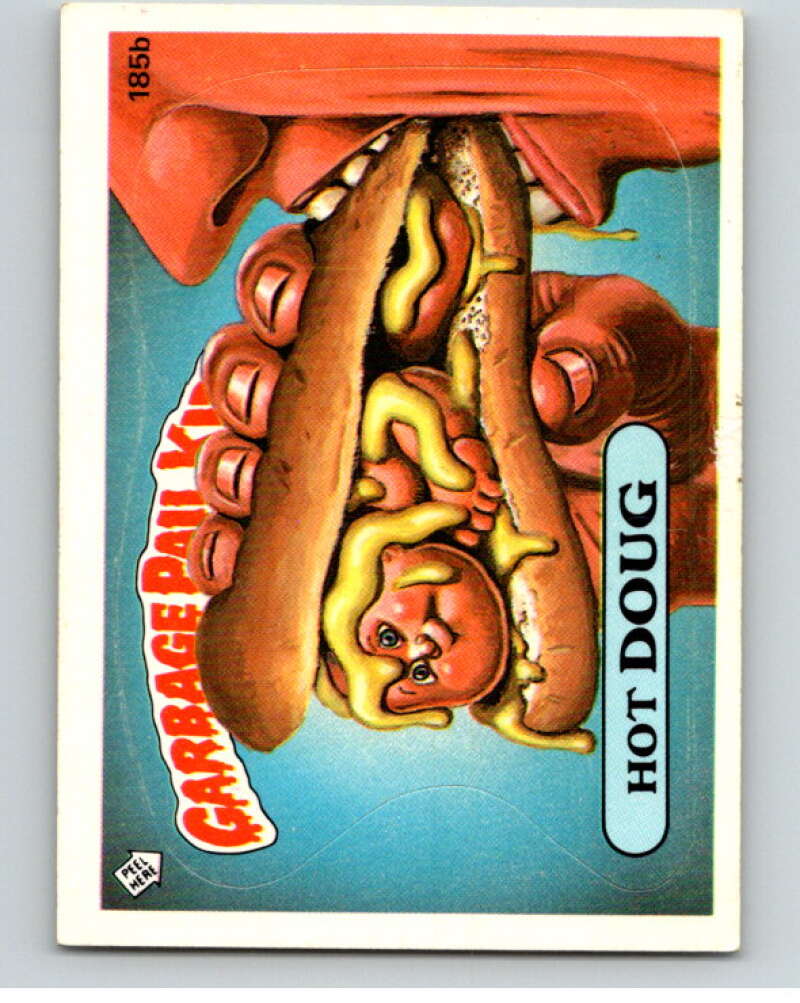 1986 Topps Garbage Pail Kids Series 5 #185B Hot Doug V73193 Image 1