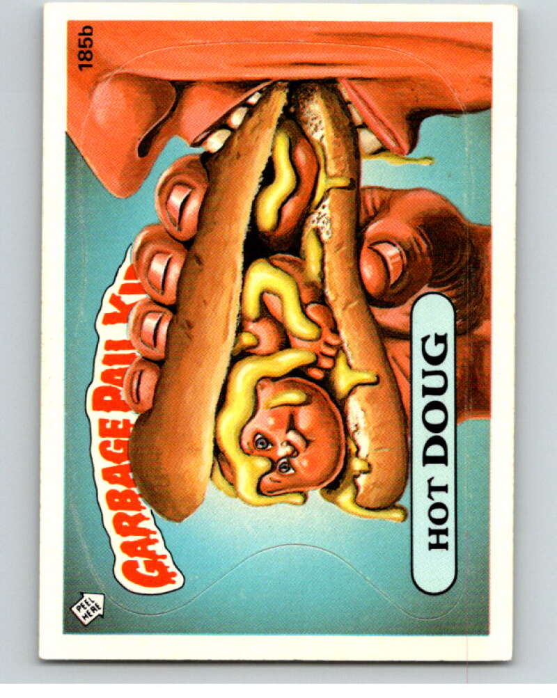1986 Topps Garbage Pail Kids Series 5 #185B Hot Doug V73194 Image 1
