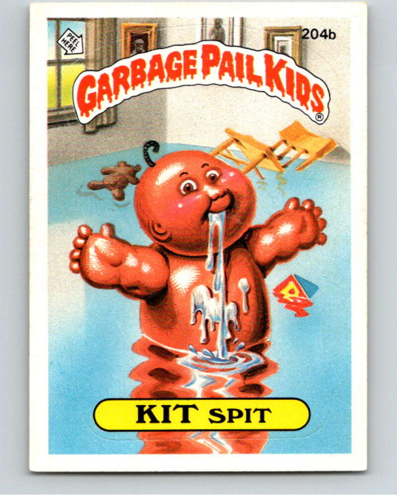 1986 Topps Garbage Pail Kids Series 5 #204B Kit Split V73243 Image 1