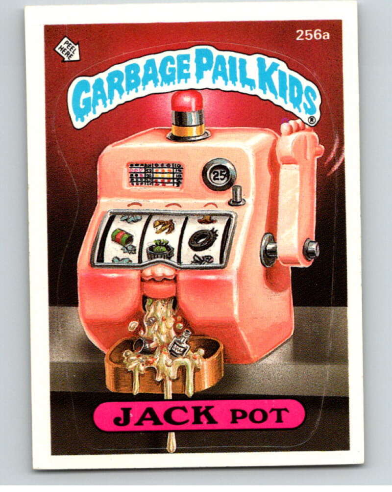 1987 Topps Garbage Pail Kids Series 7 #256A Jack Pot V73368 Image 1