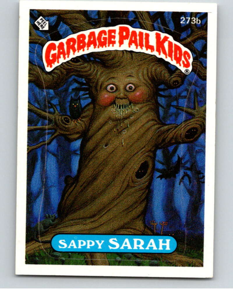 1987 Topps Garbage Pail Kids Series 7 #273B Sappy Sarah V73420 Image 1