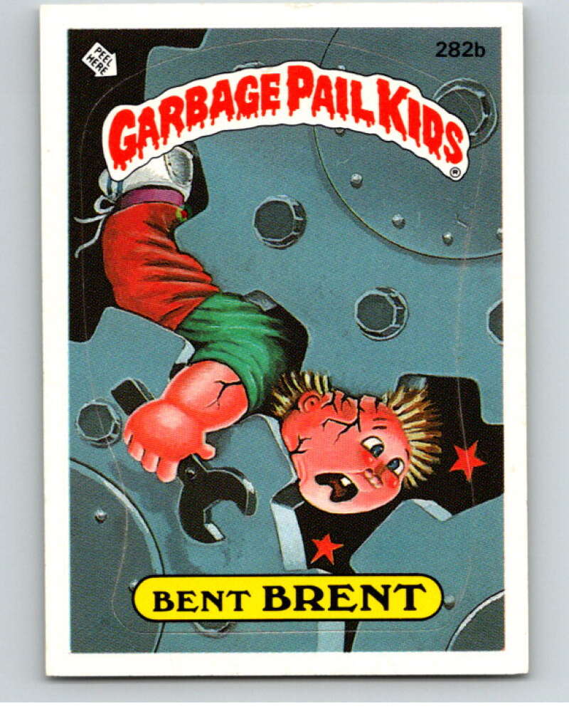 1987 Topps Garbage Pail Kids Series 7 #282B Bent Brent V73445 Image 1
