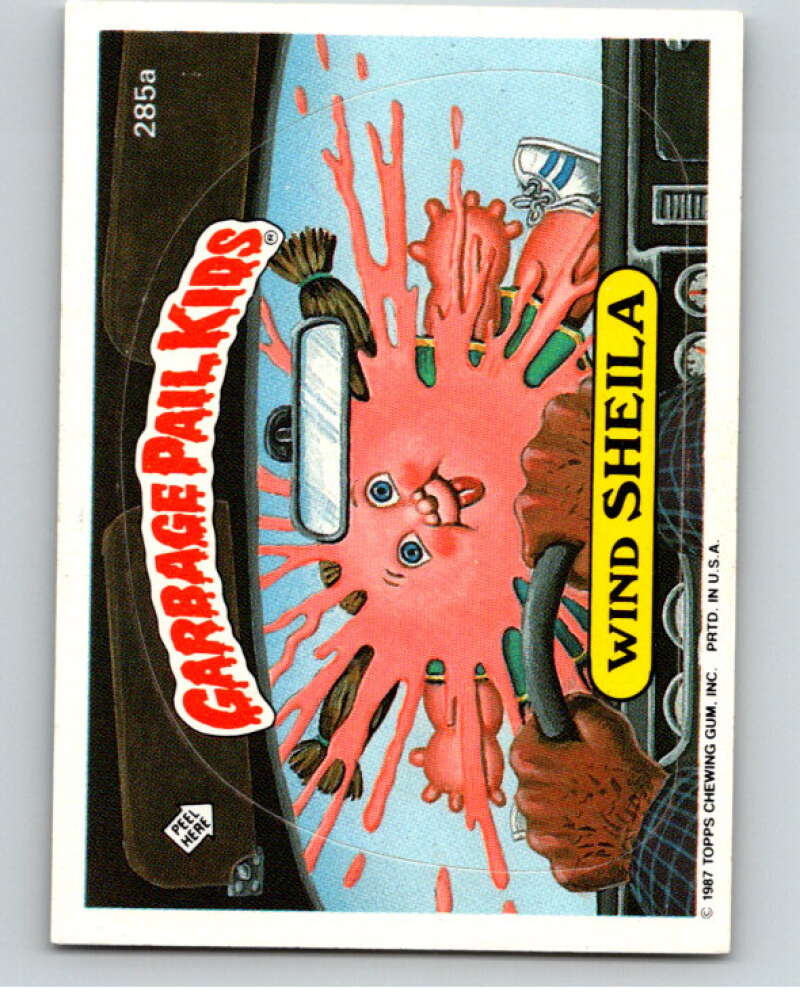 1987 Topps Garbage Pail Kids Series 7 #285A Wind Sheila V73453 Image 1