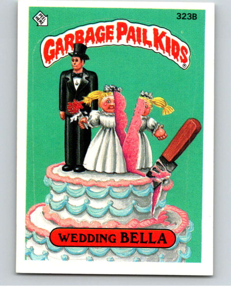 1987 Topps Garbage Pail Kids Series 8 #323B Wedding Bella V73556 Image 1