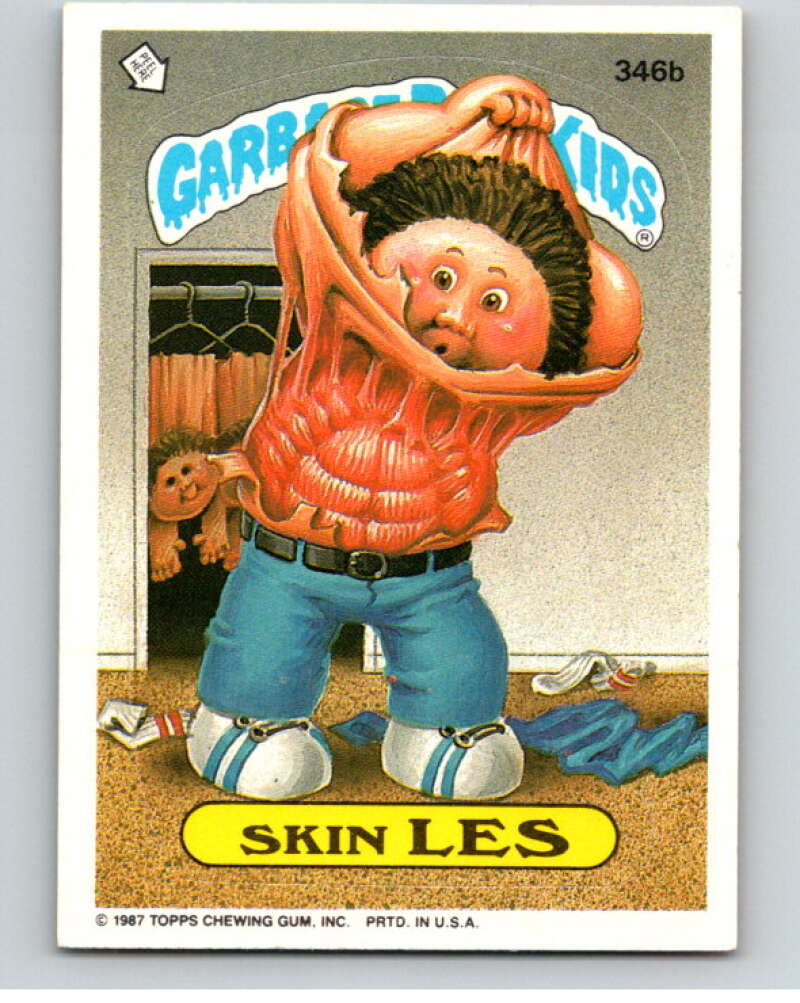 1987 Topps Garbage Pail Kids Series 9 #346B Skin Less V73617 Image 1