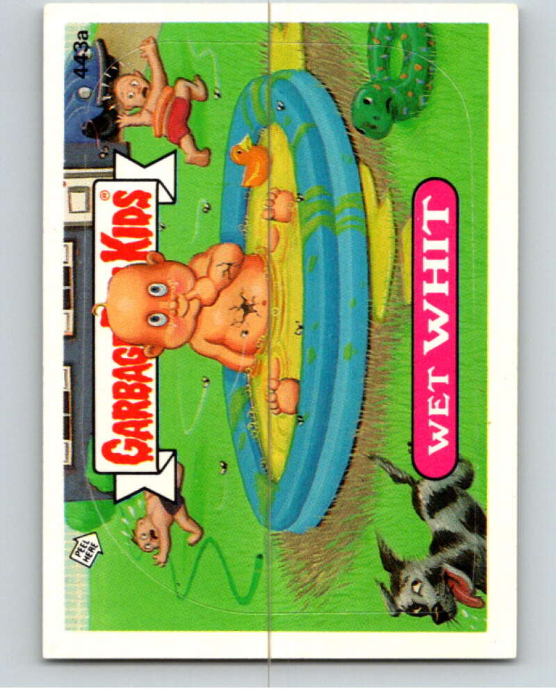 1987 Topps Garbage Pail Kids Series 11 #443A Wet Whit V73775 Image 1