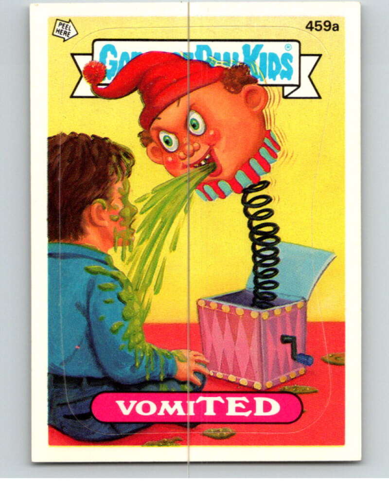 1987 Topps Garbage Pail Kids Series 11 #459A Vomi-Ted V73781 Image 1