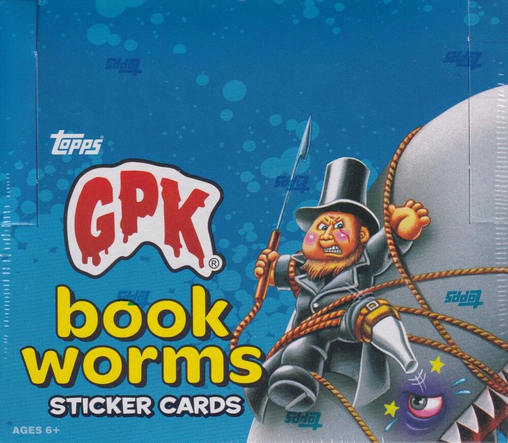 2022 Topps Garbage Pail Kids Series 1 Box Book Worms - 24 Packs/Box Image 1