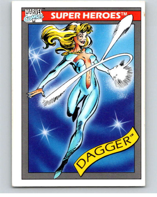 1990 Impel Marvel Universe #14 Dagger   V73789 Image 1