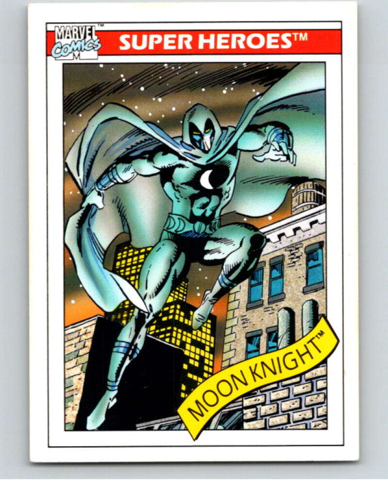 1990 Impel Marvel Universe #26 Moon Knight V73790 Image 1