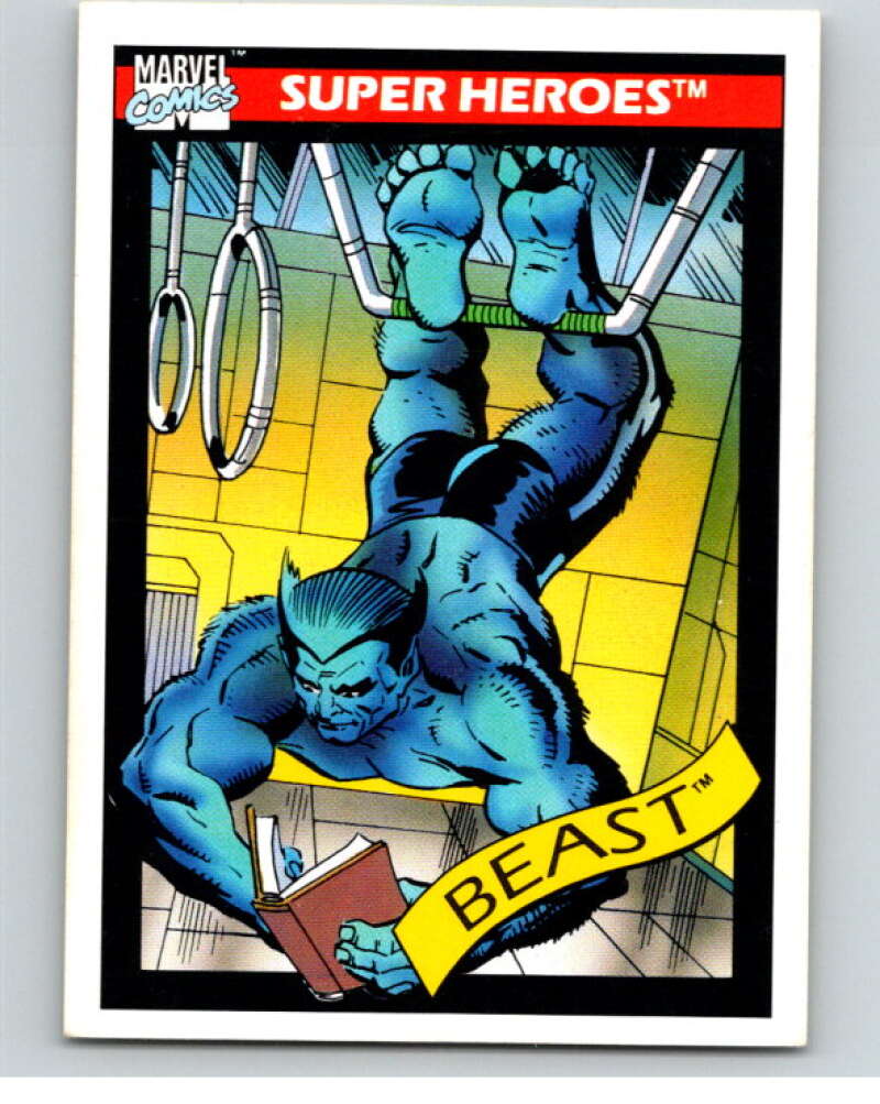 1990 Impel Marvel Universe #46 The Beast V73792 Image 1