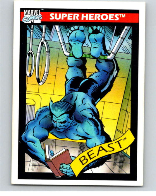 1990 Impel Marvel Universe #46 The Beast   V73792 Image 1
