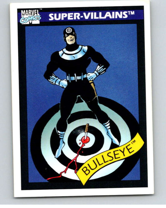1990 Impel Marvel Universe #64 Bullseye   V73796 Image 1