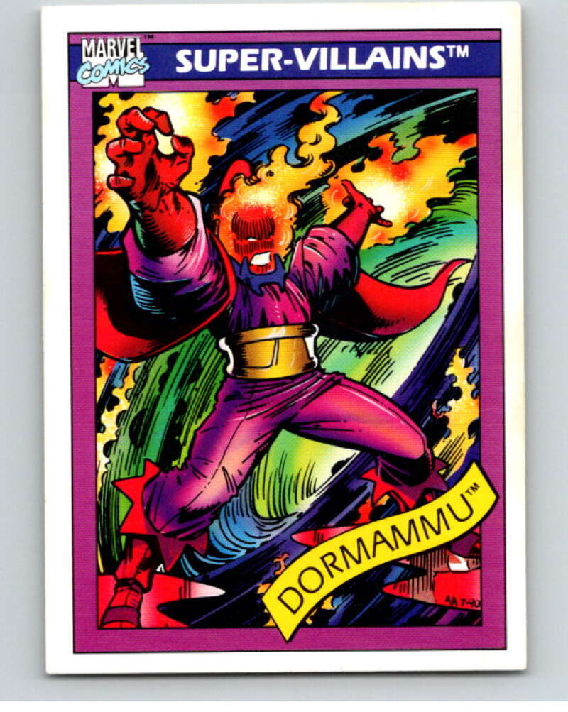 1990 Impel Marvel Universe #69 Dormammu V73797 Image 1