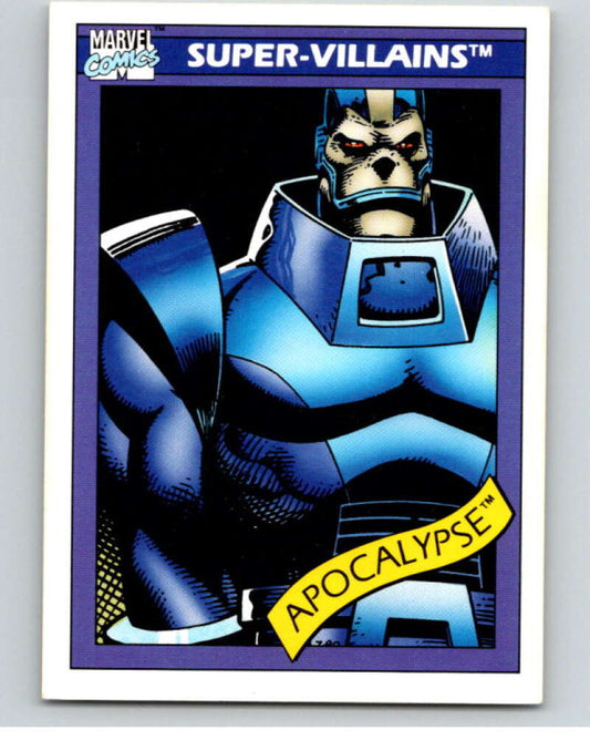 1990 Impel Marvel Universe #80 Apocalypse   V73801 Image 1