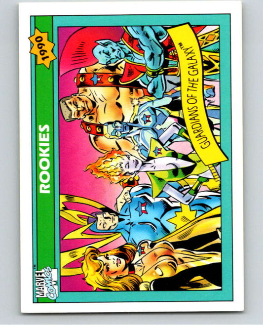 1990 Impel Marvel Universe #84 Guardians of the Galaxy   V73802 Image 1