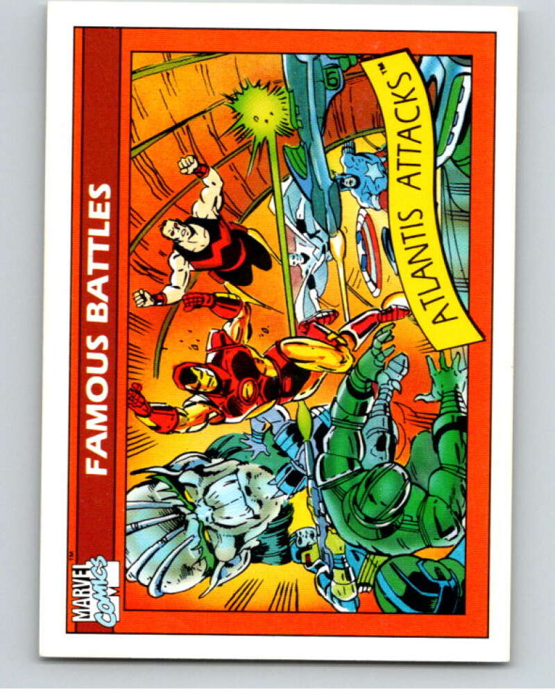 1990 Impel Marvel Universe #104 Atlantis Attacks V73804 Image 1