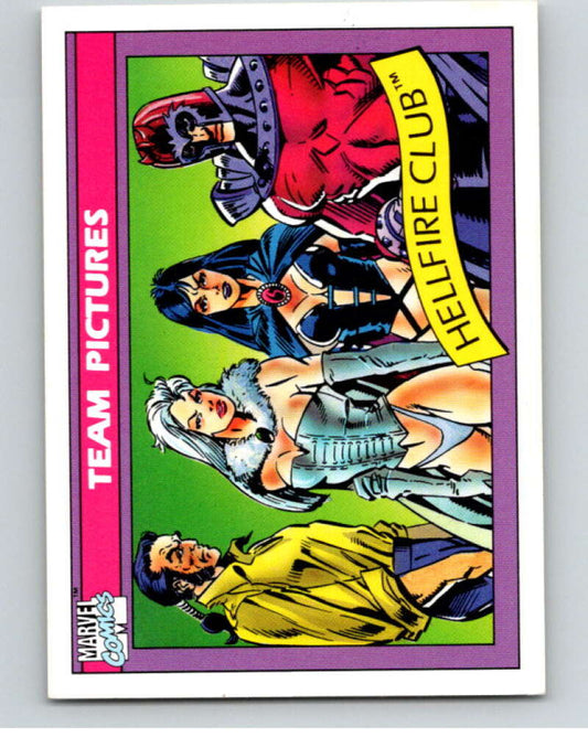 1990 Impel Marvel Universe #147 Hellfire Club   V73814 Image 1